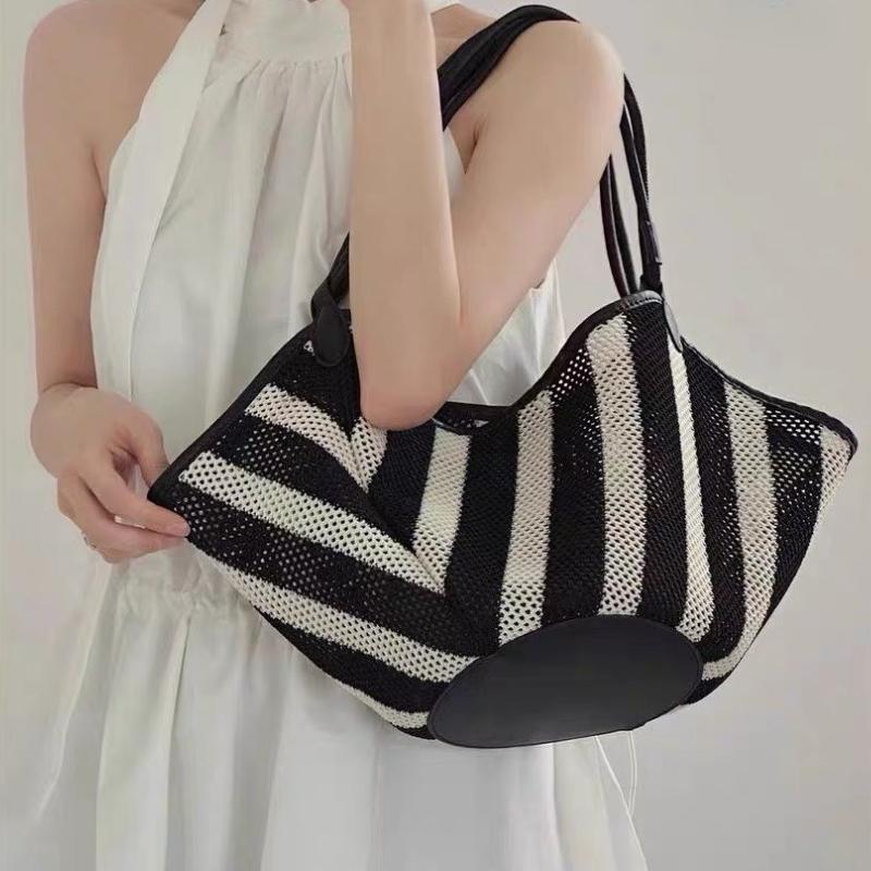 Летняя плетеная сумка-корзина для женщин, для отдыха, отпуска, ленивая сумка на одно плечо, подмышечная сумка, большая вместимость, для поездок на работу
Летняя плетеная сумка-корзина для женщин, для отдыха, отпуска, ленивая сумка на одно плечо, подмышечная сумка, большая вместимость, для поездок на работу