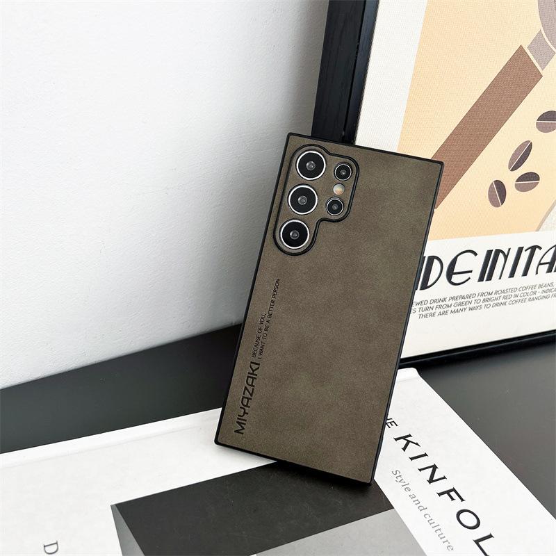 Luxury Solid Color Leather Texture Skin Feel Phone Case for Samsung Galaxy S22 S23 S24 Ultra Plus Shockproof Protective Cover Galaxy S24+ дубильна кора
Luxury Solid Color Leather Texture Skin Feel Phone Case for Samsung Galaxy S22 S23 S24 Ultra Plus Shockproof Protective Cover Galaxy S24+ дубильна кора