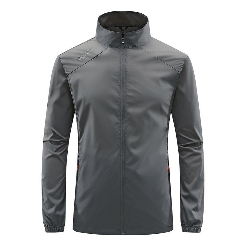 2026 Summer Casual Simple Windproof Standing Collar Long Sleeve Thin Single Layer Breathable Jacket Sun Protection Oversize Coat 4XL небо синє кольору
2026 Summer Casual Simple Windproof Standing Collar Long Sleeve Thin Single Layer Breathable Jacket Sun Protection Oversize Coat 4XL небо синє кольору