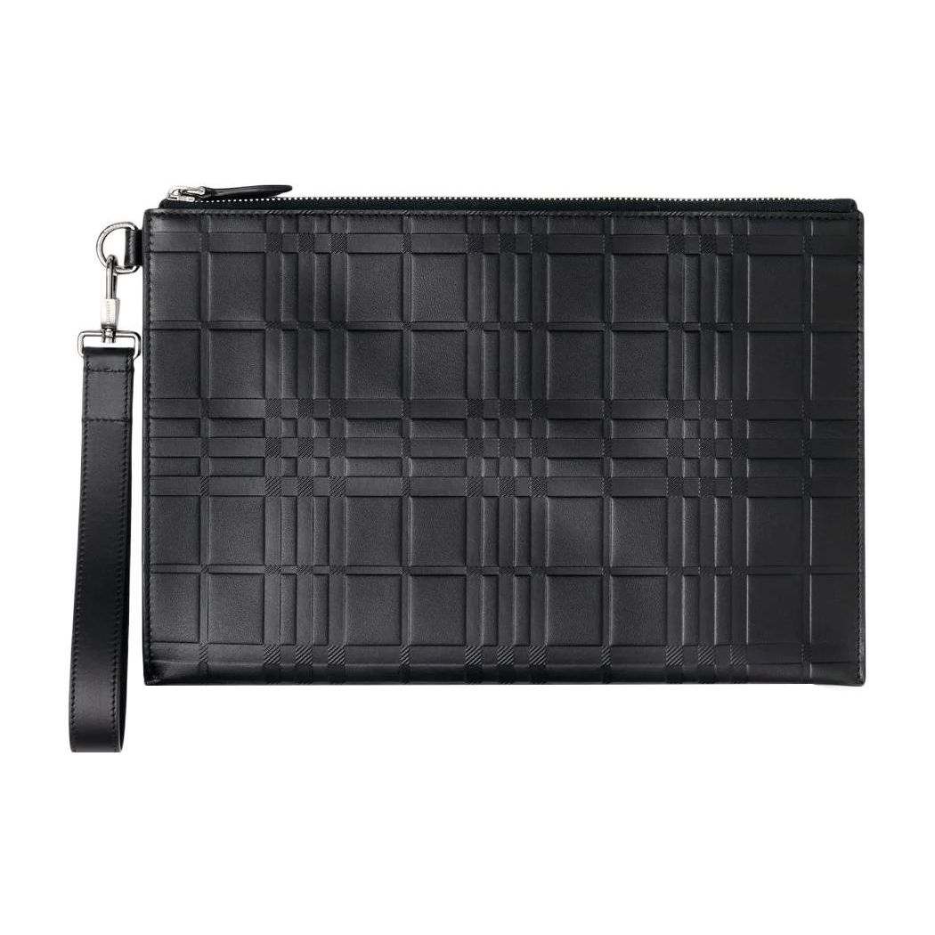 Burberry Embossed Check Pattern Zip Leather Storage Clutch Bag Large Men clutch bags Black 80493261 Basic Set (Bag+Dust Bag)
Burberry Embossed Check Pattern Zip Leather Storage Clutch Bag Large Men clutch bags Black 80493261 Basic Set (Bag+Dust Bag)