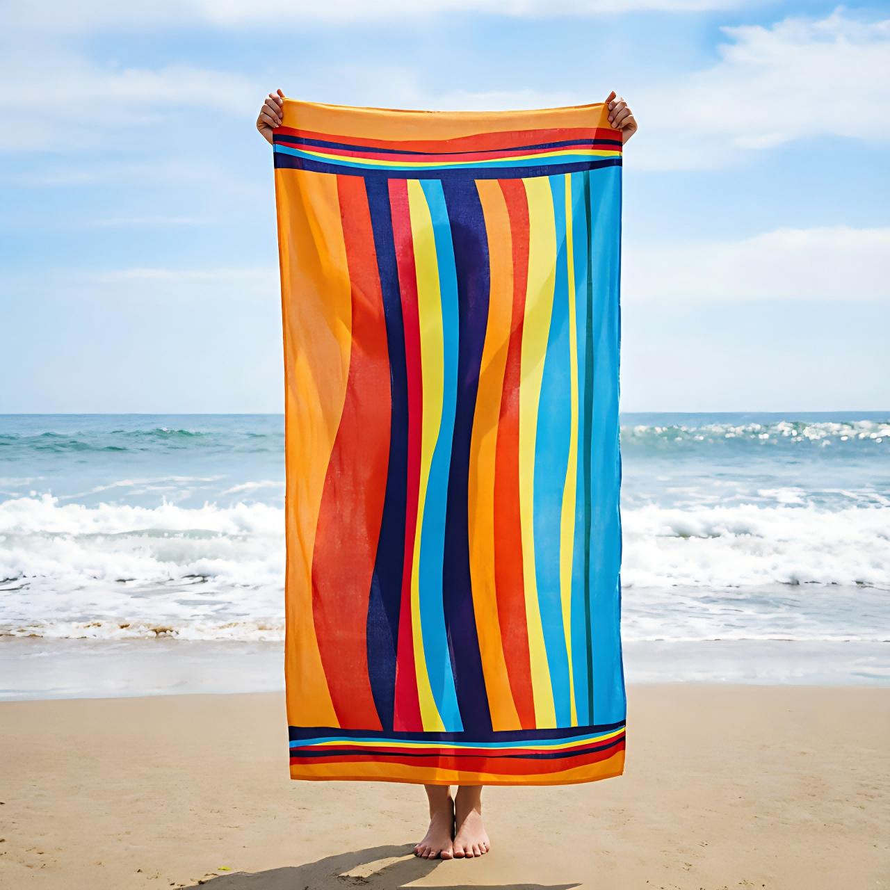 1 Pack Oversized Sand Free Microfiber Beach Towels, Portable for Beach Vacation Pool Swimming Camping Bath Travel Outdoor Use W30*H60(CM)
1 Pack Oversized Sand Free Microfiber Beach Towels, Portable for Beach Vacation Pool Swimming Camping Bath Travel Outdoor Use W30*H60(CM)