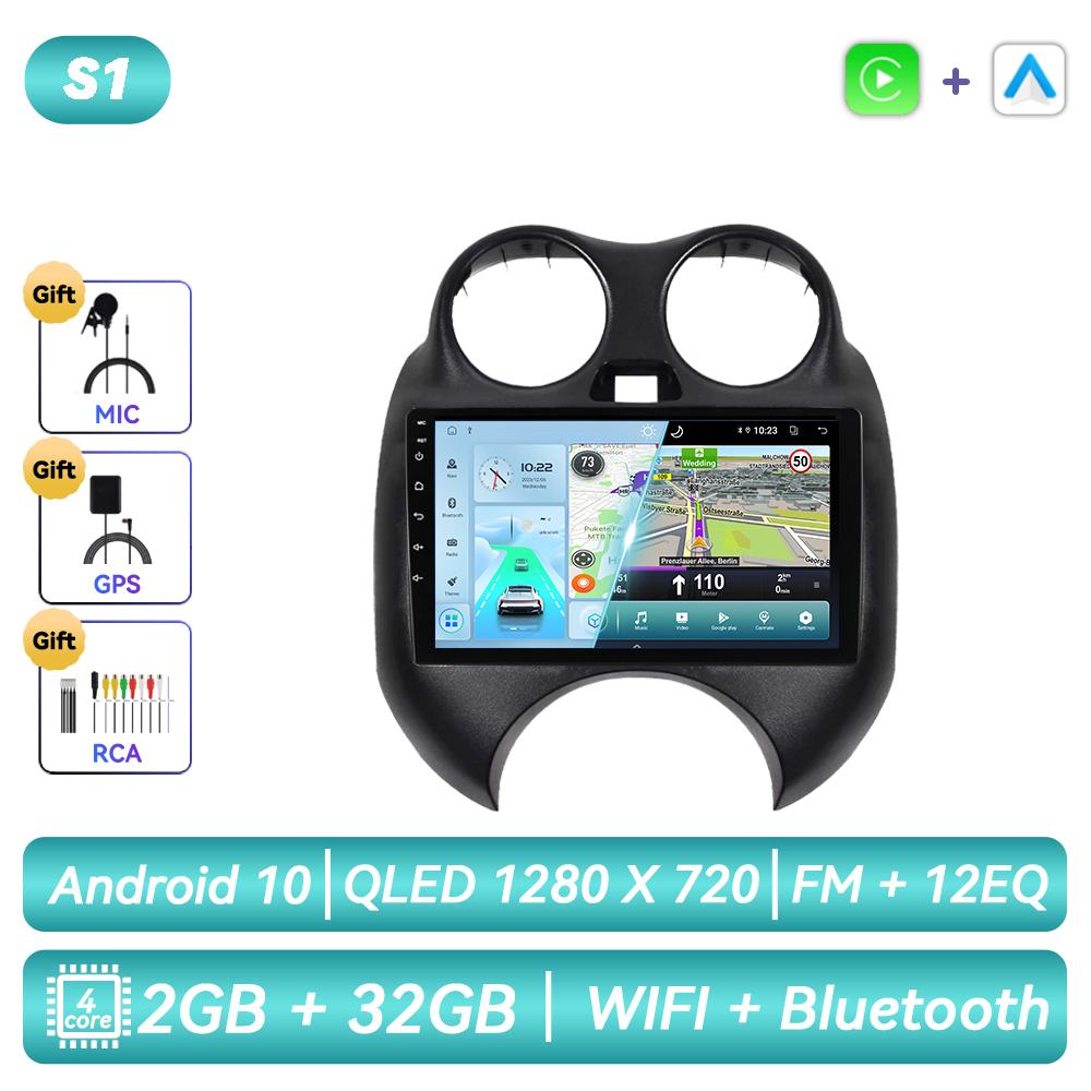 Car Radio For Nissan March MICRA 2010-2015 Android Multimedia Video Player Navigation GPS Carplay Touch Screen Auto Stereo Intelligent Systems 4CORE 2G 32G
Car Radio For Nissan March MICRA 2010-2015 Android Multimedia Video Player Navigation GPS Carplay Touch Screen Auto Stereo Intelligent Systems 4CORE 2G 32G