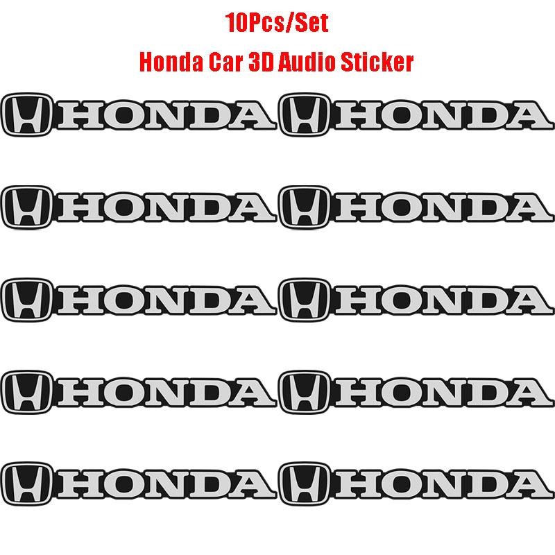 10Pcs Car 3D Audio Stereo Speaker Badge Sticker Decal Accessories For Honda Civic FIT Accord Prelude CRV 5th City CRZ CRX Jazz
10Pcs Car 3D Audio Stereo Speaker Badge Sticker Decal Accessories For Honda Civic FIT Accord Prelude CRV 5th City CRZ CRX Jazz