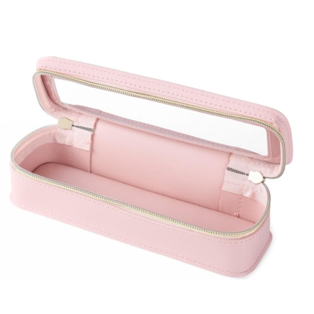 PU Leather Makeup Brush Box Waterproof Transparent Pencil Case Large Capacity Zipper Closure Cosmetic Bag Travel Accessories розовый
PU Leather Makeup Brush Box Waterproof Transparent Pencil Case Large Capacity Zipper Closure Cosmetic Bag Travel Accessories розовый