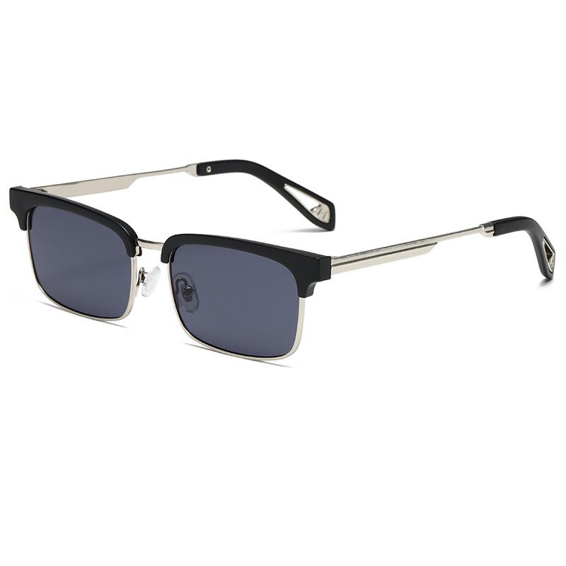 High Quality Square Sunglasses Women Metal Half Frame Glasses Vintage Brand Square Sun Glasses for Men Shades Female Eyewear
High Quality Square Sunglasses Women Metal Half Frame Glasses Vintage Brand Square Sun Glasses for Men Shades Female Eyewear