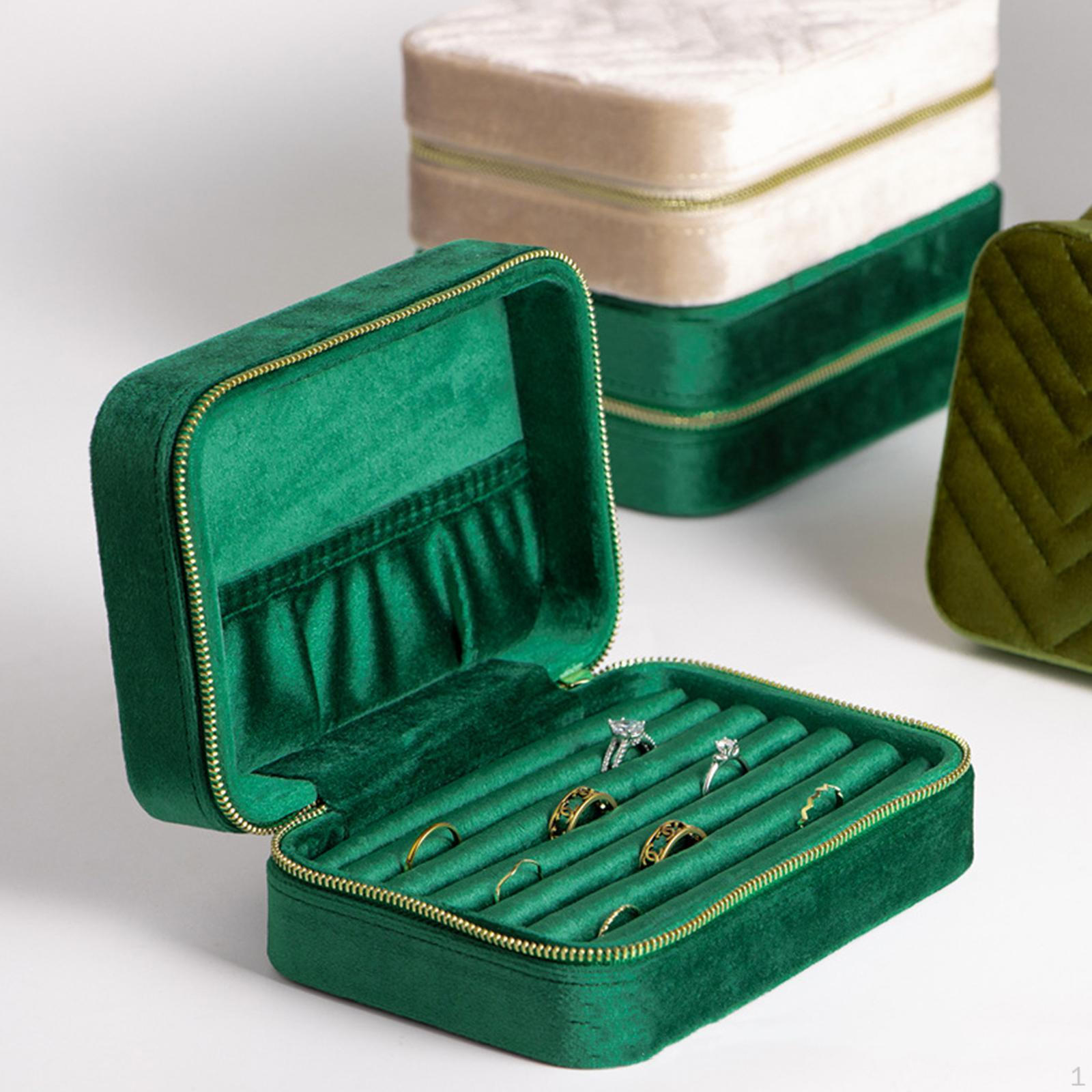 Дорожная шкатулка для драгоценностей, органайзер, чехол для хранения, подарочный держатель для дисплея, коробки, бархатное рождество Dark Green
Дорожная шкатулка для драгоценностей, органайзер, чехол для хранения, подарочный держатель для дисплея, коробки, бархатное рождество Dark Green