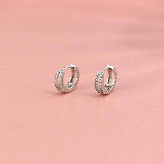 New Korean Fashion Diamond Double Row Cartilage Cuff Earrings - Elegant, Simple, Versatile Women s Jewelry
New Korean Fashion Diamond Double Row Cartilage Cuff Earrings - Elegant, Simple, Versatile Women s Jewelry