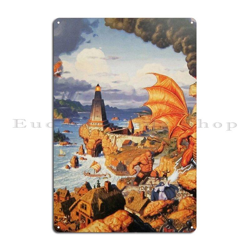 Ultima Online Classic Metal Sign Party Bar Wall Mural Vintage Create Tin Sign Poster 20x30cm(7.8x11.8inch)
Ultima Online Classic Metal Sign Party Bar Wall Mural Vintage Create Tin Sign Poster 20x30cm(7.8x11.8inch)