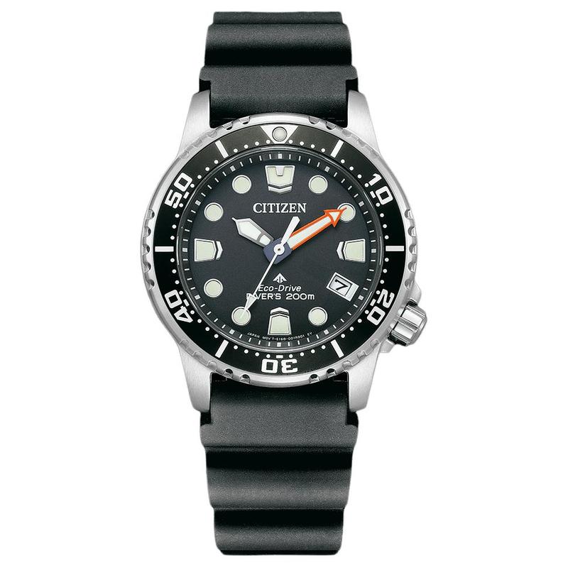 CITIZEN PROMASTER series 200 meters waterproof, light Quartz, PU strap, , same style for men and women, black dial EO2020-08E чорний
CITIZEN PROMASTER series 200 meters waterproof, light Quartz, PU strap, , same style for men and women, black dial EO2020-08E чорний