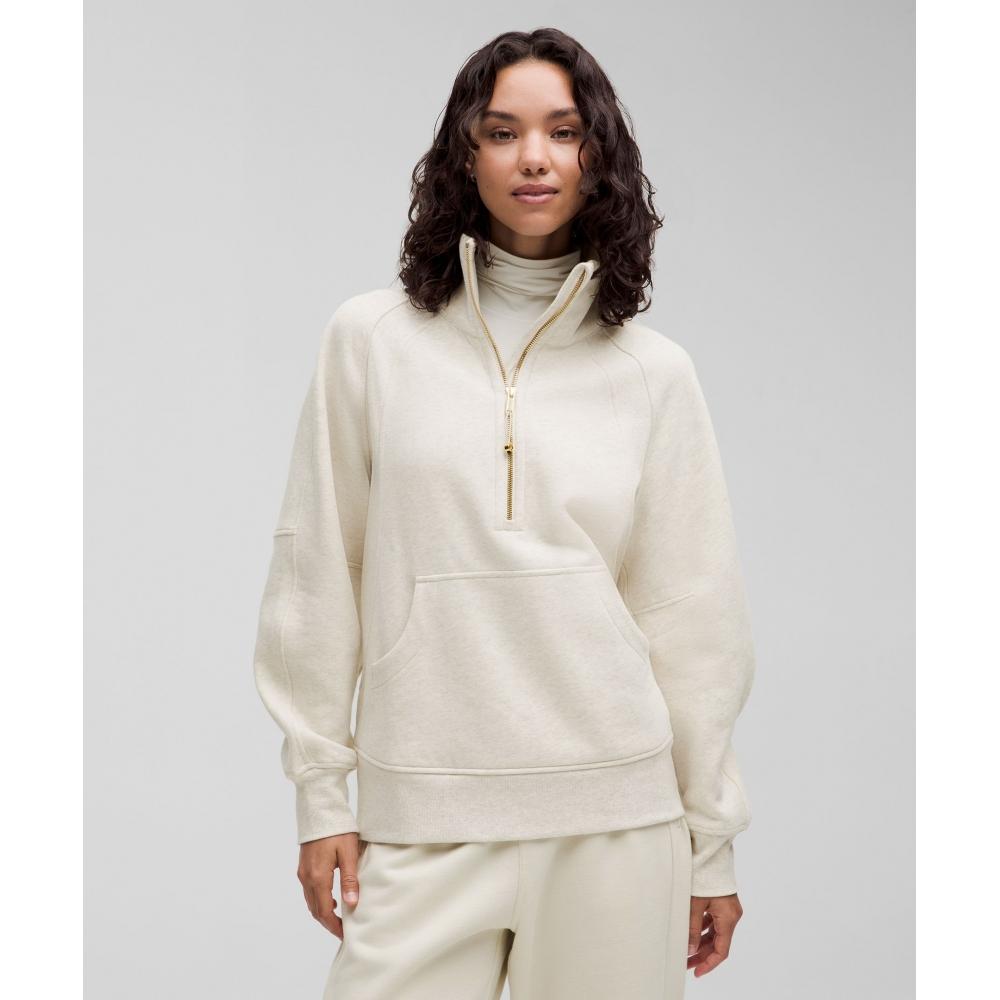 Lululemon Scuba Oversized Воронкообразный воротник Полумолния Длинный Меланжевый Кость Золото XS/S
Lululemon Scuba Oversized Воронкообразный воротник Полумолния Длинный Меланжевый Кость Золото XS/S