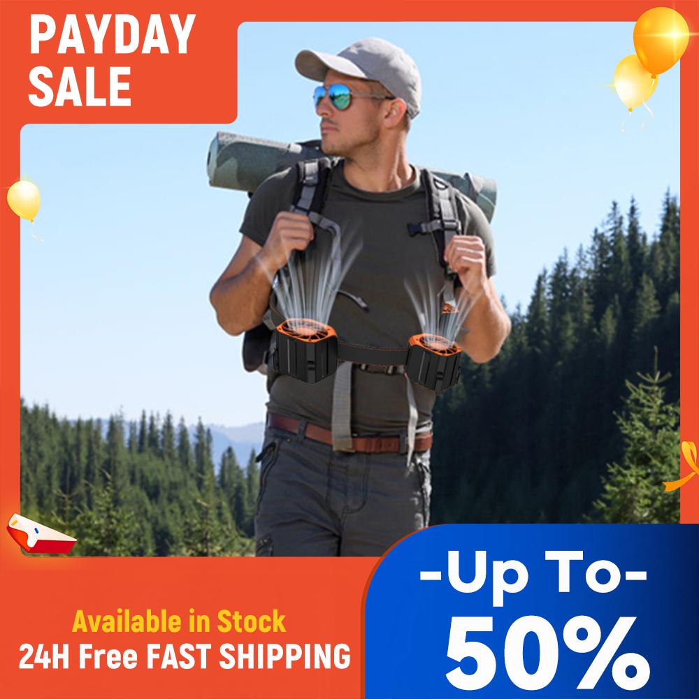 Waist Fan 2 Speeds Portable Waist Clip Fan 12000mAh Wearable Body Fan Shirt Travel Fan for Home Office Travel for Outdoor Sports China Mainland
Waist Fan 2 Speeds Portable Waist Clip Fan 12000mAh Wearable Body Fan Shirt Travel Fan for Home Office Travel for Outdoor Sports China Mainland