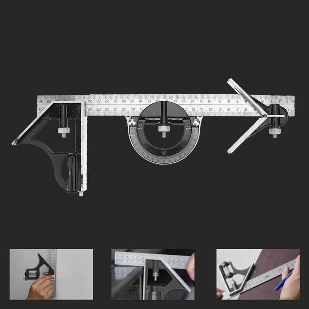 Measuring Set 300mm 3 In1 Right Angle Protractor Square Angle Finder Universal Ruler Angle ruler
Measuring Set 300mm 3 In1 Right Angle Protractor Square Angle Finder Universal Ruler Angle ruler