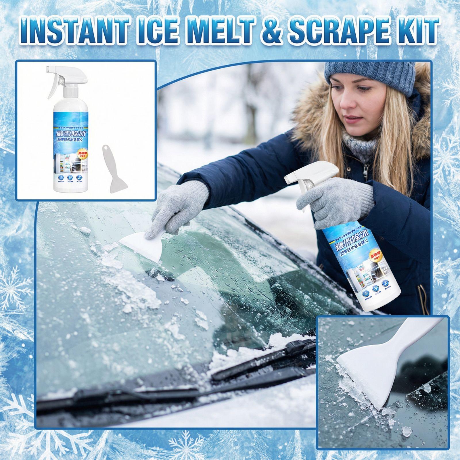 Car Defrosting Device Defrosting Agent Shovel Set(500ml) one size
Car Defrosting Device Defrosting Agent Shovel Set(500ml) one size