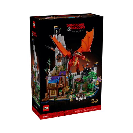 LEGO 21348 Подземелья и драконы: Сказка красного дракона ИДЕИ 3745 шт. Возраст 18+ Кирпич Детский подарок Детские игрушки Развивающие игрушки Строительные игрушки
LEGO 21348 Подземелья и драконы: Сказка красного дракона ИДЕИ 3745 шт. Возраст 18+ Кирпич Детский подарок Детские игрушки Развивающие игрушки Строительные игрушки