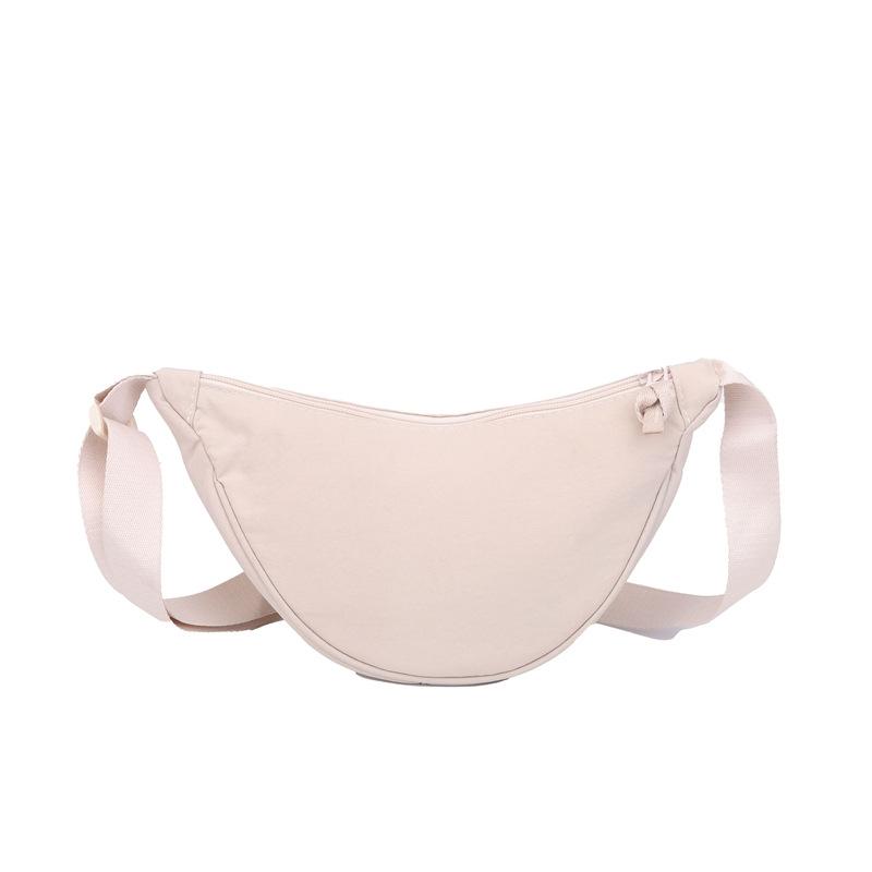 Leisure sports style canvas bag women s new niche design dumpling bag simple and versatile messenger bag One Size
Leisure sports style canvas bag women s new niche design dumpling bag simple and versatile messenger bag One Size