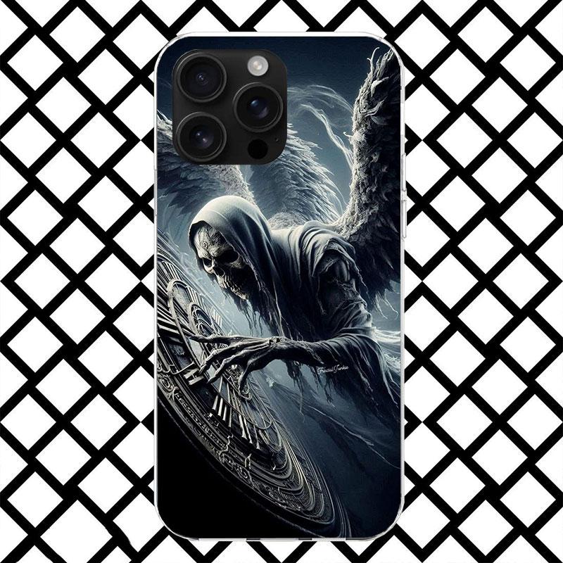 Death Grim Reaper Skull Scythe Phone Case for iPhone 17 Air 16 16E 15 14 Plus 13 Mini 12 11 Pro Max 7 8 + SE 2020 Soft Cover Fun iPhone 7(8)SE
Death Grim Reaper Skull Scythe Phone Case for iPhone 17 Air 16 16E 15 14 Plus 13 Mini 12 11 Pro Max 7 8 + SE 2020 Soft Cover Fun iPhone 7(8)SE