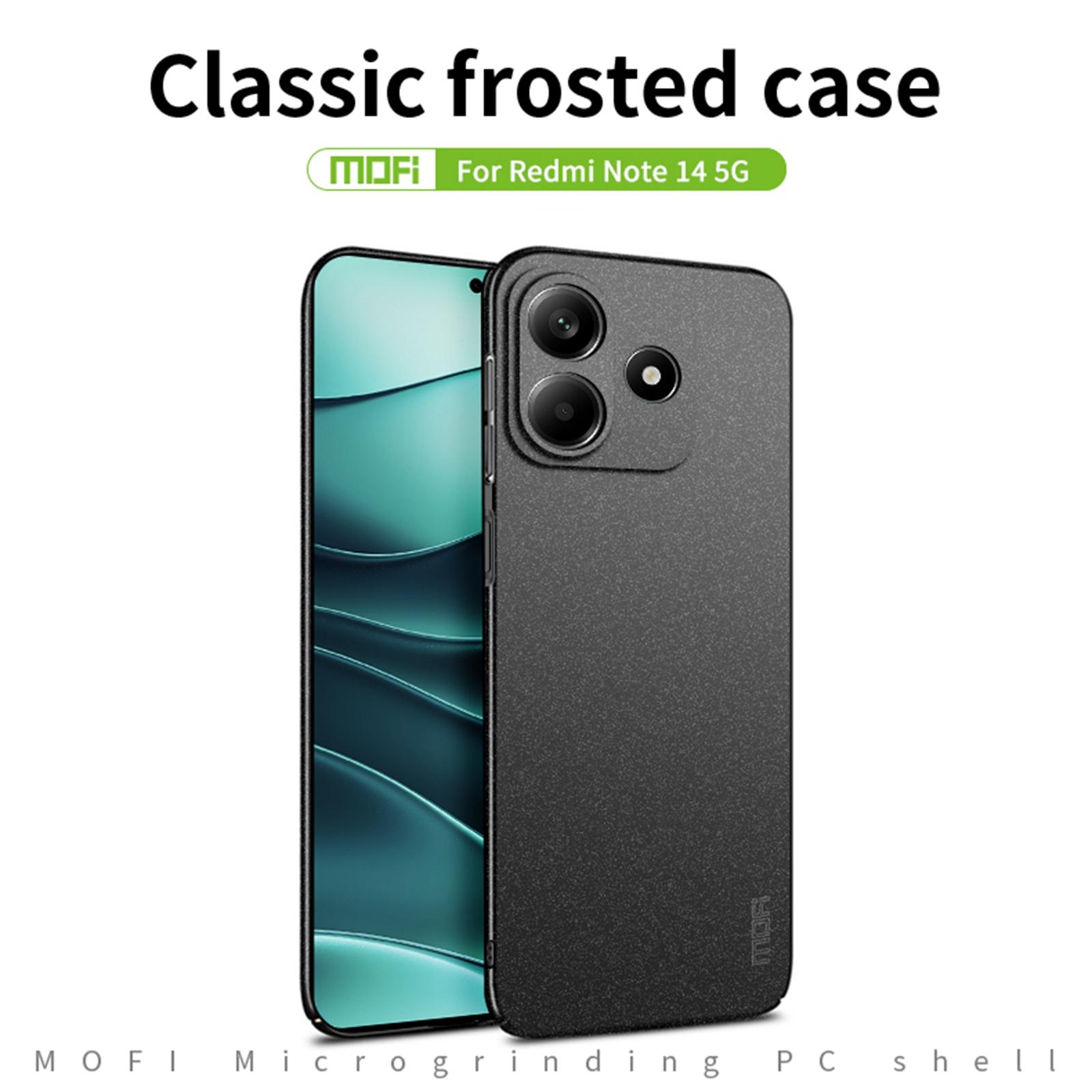 Для Xiaomi Redmi Note 14 5G MOFI Shield Matte Series Case PC Phone Cover Slim Fit Green
Для Xiaomi Redmi Note 14 5G MOFI Shield Matte Series Case PC Phone Cover Slim Fit Green