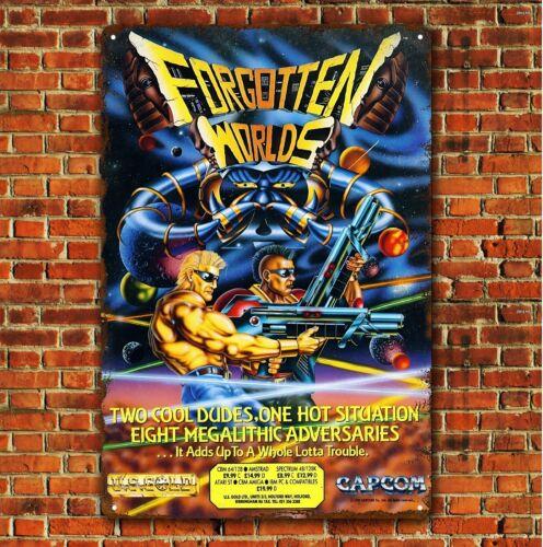 Forgotten Worlds Video Game Metal Poster Collectable Tin Sign 8x12in aluminum 20x30cm(7.8x11.8inch)
Forgotten Worlds Video Game Metal Poster Collectable Tin Sign 8x12in aluminum 20x30cm(7.8x11.8inch)
