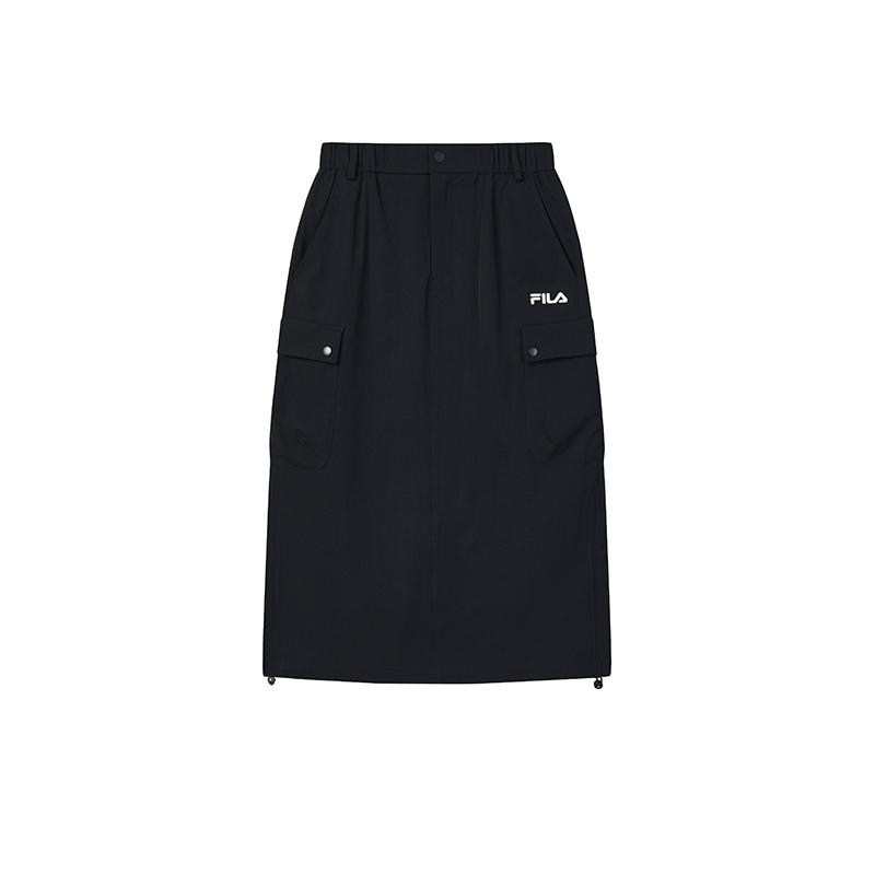 FILA Original Round Pocket Work Skirt Fashion Retro Classic Trendy Versatile Comfortable Woven Casual Long Skirt Women skirts Black F51W629313FBK XL
FILA Original Round Pocket Work Skirt Fashion Retro Classic Trendy Versatile Comfortable Woven Casual Long Skirt Women skirts Black F51W629313FBK XL