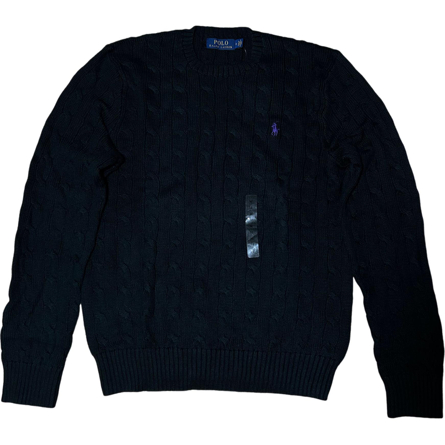 Polo Ralph Lauren Embroidered Pony Logo Twisted Knit Sweater Men sweater Black 710574447-003 M
Polo Ralph Lauren Embroidered Pony Logo Twisted Knit Sweater Men sweater Black 710574447-003 M