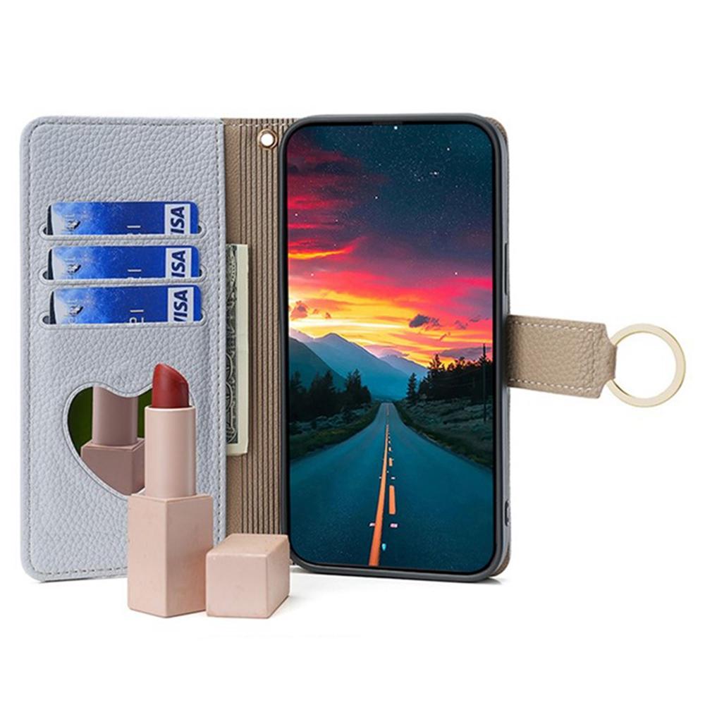 Wallet Case for Xiaomi Redmi Turbo 4 5G/Poco X7 Pro 5G Mirror Leather Phone Cover with Chain Shoulder Strap White
Wallet Case for Xiaomi Redmi Turbo 4 5G/Poco X7 Pro 5G Mirror Leather Phone Cover with Chain Shoulder Strap White