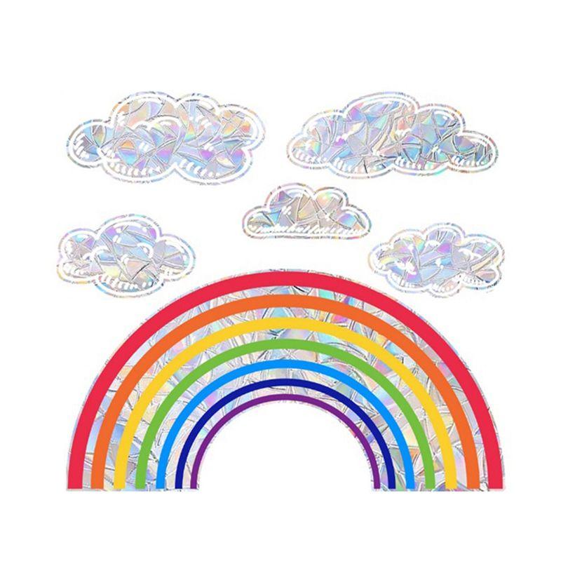 AEE2-Wall Sticker PVC Electrostatic Glass Sticker For Window Suncatcher Rainbow Prisms Decal
AEE2-Wall Sticker PVC Electrostatic Glass Sticker For Window Suncatcher Rainbow Prisms Decal