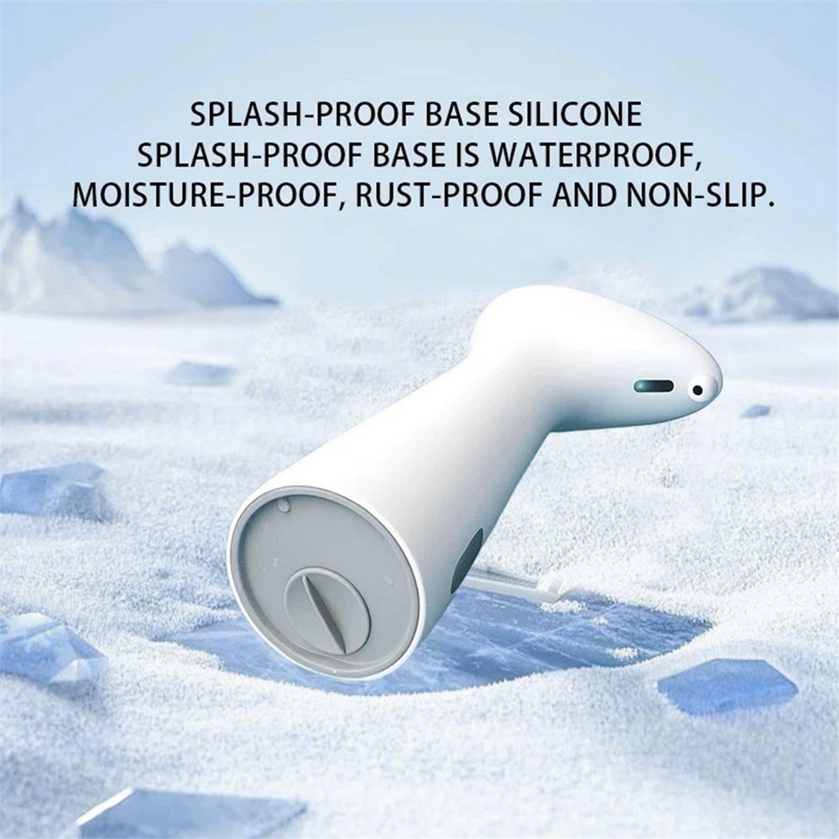 Automatic Sensor Hand Soap Dispenser, Smart Wash Handpiece, White, High Quality ABS, Waterproof for Bathroom China Mainland
Automatic Sensor Hand Soap Dispenser, Smart Wash Handpiece, White, High Quality ABS, Waterproof for Bathroom China Mainland