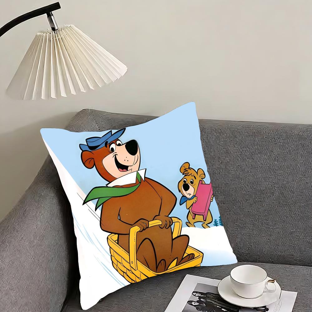 Yogi Bear Cushion Cover Reversible Plush Pillow Cover – For car, sofa, bedroom, perfect as a gift. 12x12Inch
Yogi Bear Cushion Cover Reversible Plush Pillow Cover – For car, sofa, bedroom, perfect as a gift. 12x12Inch