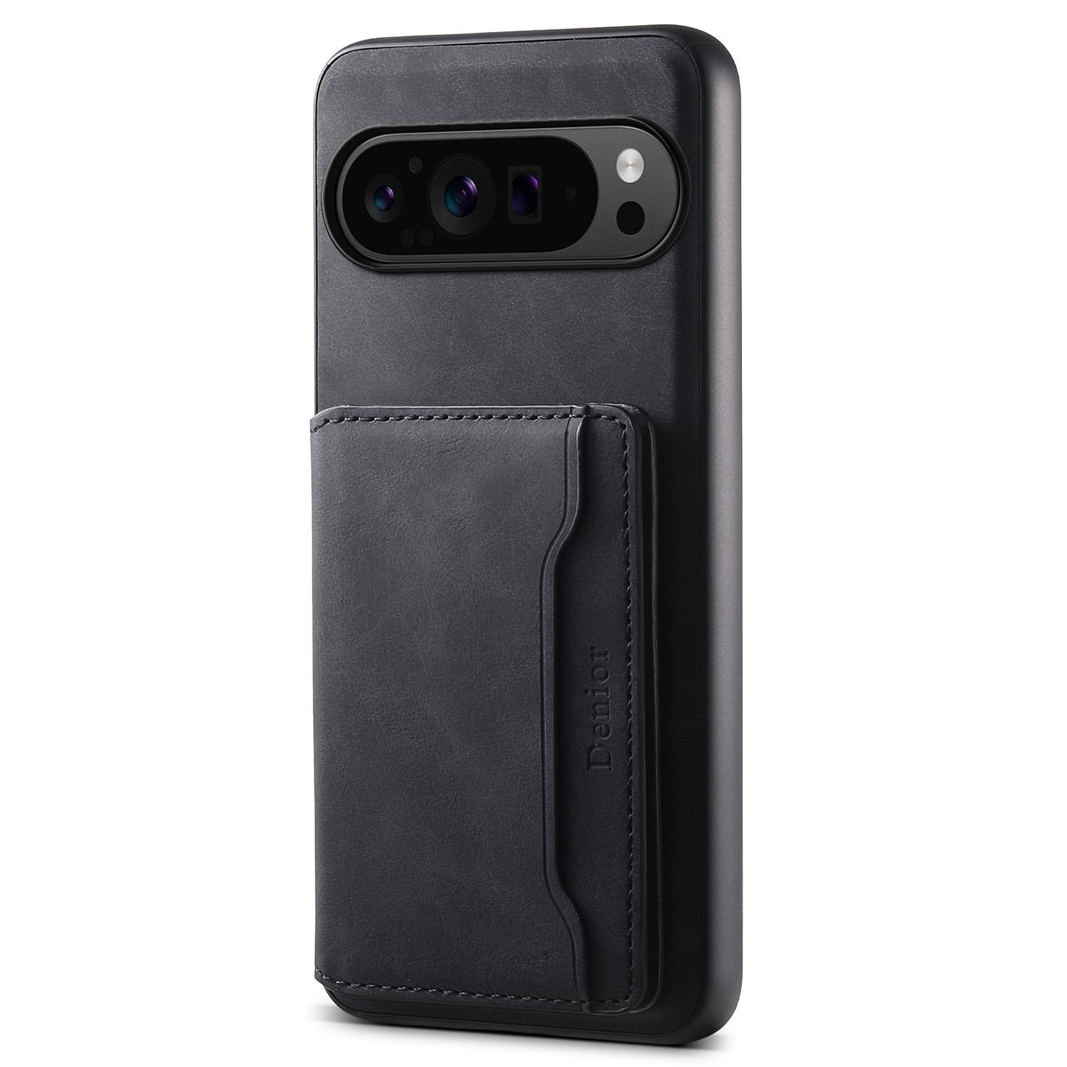 DENIOR D13 For Google Pixel 9 Pro/Pixel 9 Case Leather+PC+TPU Cover Phone Card Bag Kickstand Black
DENIOR D13 For Google Pixel 9 Pro/Pixel 9 Case Leather+PC+TPU Cover Phone Card Bag Kickstand Black