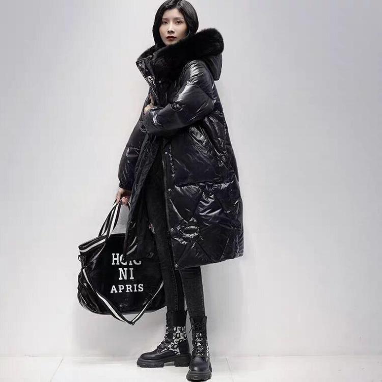 Winter Warm Thickened Womens Down Jacket Medium Long Loose Coat Fashionable Smooth Washfree Warmth Retention S чёрный
Winter Warm Thickened Womens Down Jacket Medium Long Loose Coat Fashionable Smooth Washfree Warmth Retention S чёрный