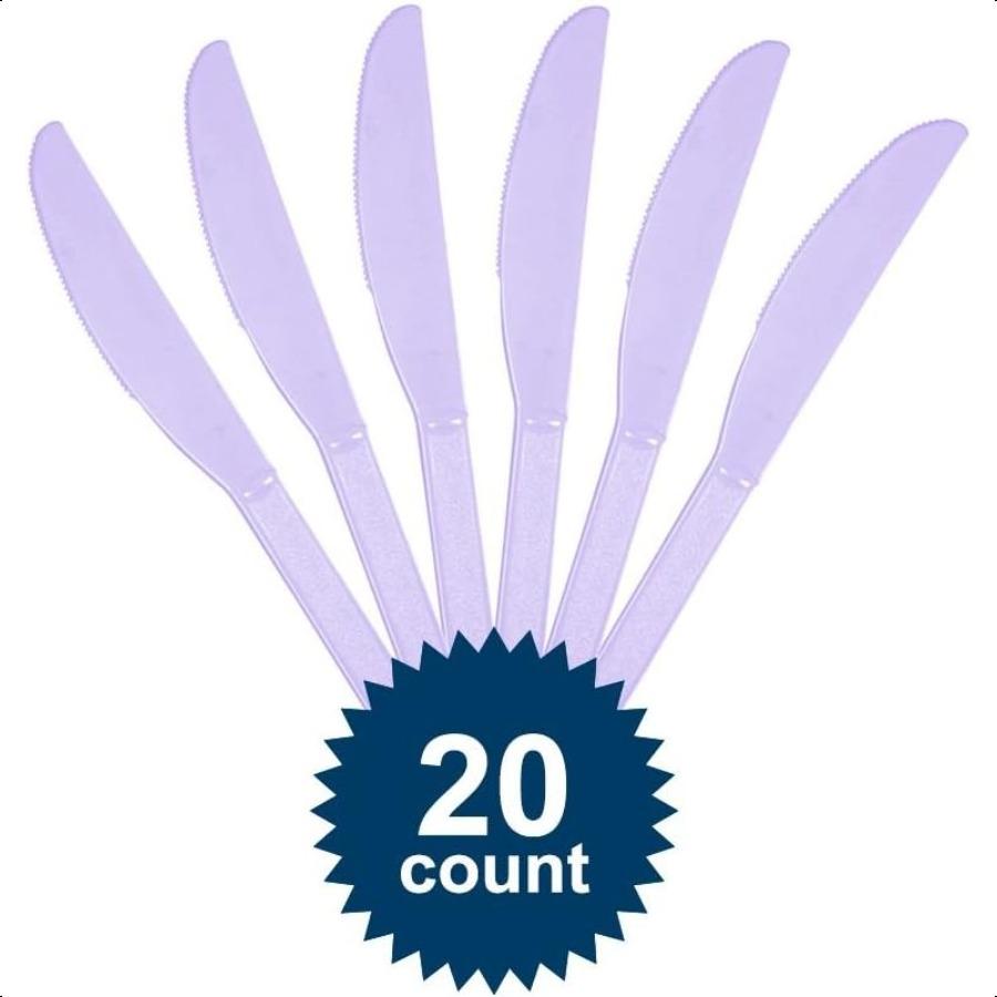 Лавандовые пластиковые ножи повышенной прочности 20 штук Премиальные одноразовые пластиковые столовые приборы Идеально подходят для домашнего использования и всех видов мероприятий United States
Лавандовые пластиковые ножи повышенной прочности 20 штук Премиальные одноразовые пластиковые столовые приборы Идеально подходят для домашнего использования и всех видов мероприятий United States