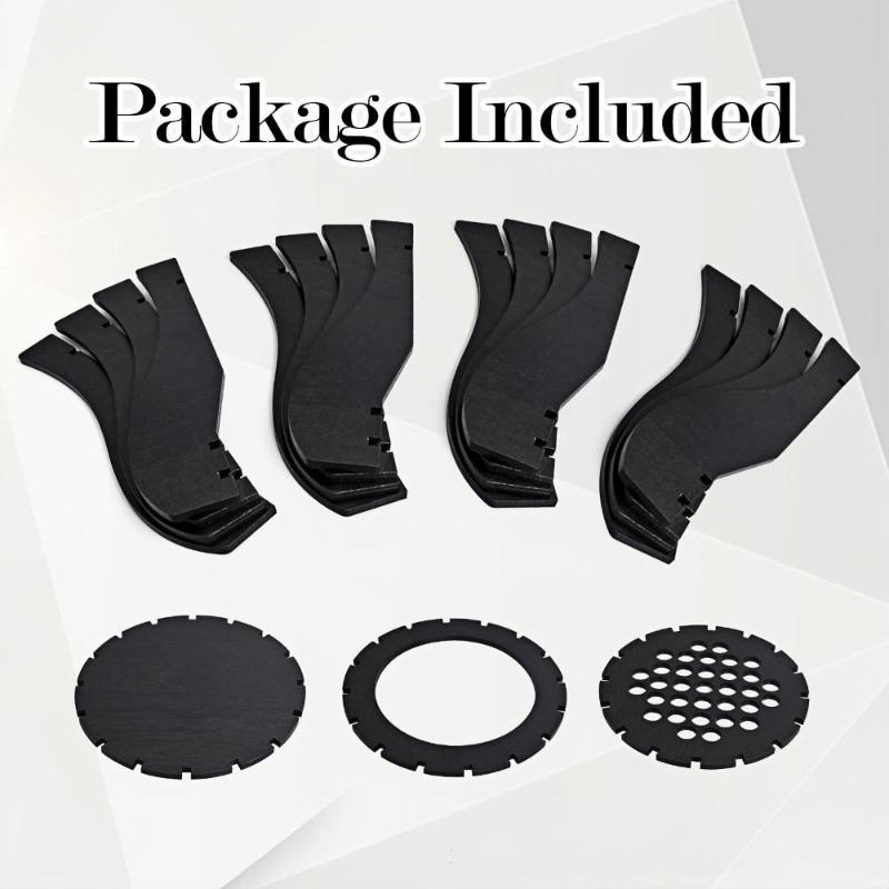 Деревянный набор ваз для роз/вишни/цветения/подсолнуха, для ботанической коллекции, стильная домашняя ваза, настольное украшение, подставка-пазл чёрный
Деревянный набор ваз для роз/вишни/цветения/подсолнуха, для ботанической коллекции, стильная домашняя ваза, настольное украшение, подставка-пазл чёрный