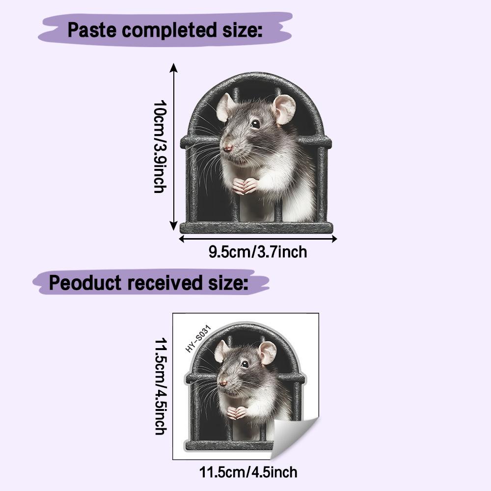 Self-adhesive Wall Stickers Cartoon Mouse in Cage for Kids Room Mouse Hole Home Decor 12x12cm разноцветный
Self-adhesive Wall Stickers Cartoon Mouse in Cage for Kids Room Mouse Hole Home Decor 12x12cm разноцветный