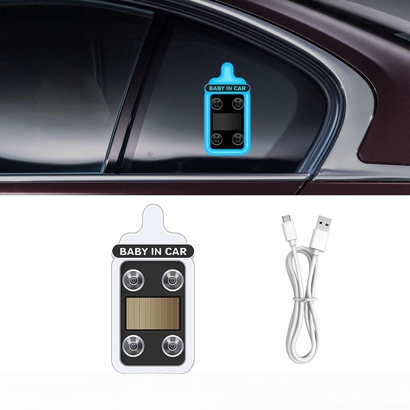 1 Set Solar Warning Lamp Car Bottle Atmosphere Light Wireless Decorative Light Led Triangle Window Rear Window Car Fun
1 Set Solar Warning Lamp Car Bottle Atmosphere Light Wireless Decorative Light Led Triangle Window Rear Window Car Fun