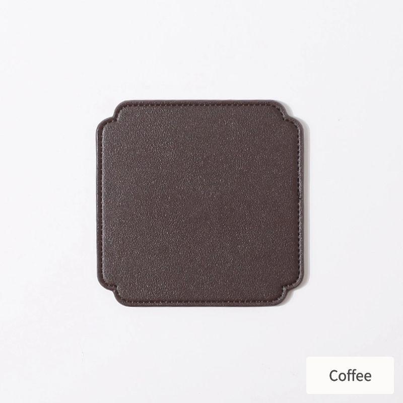 3 мм квадратный подстаканник набор столовых приборов скандинавский домашний декор искусственная кожа подставка для кружки многоцветный индивидуальный коврик для кофейной чашки 11x11 cm&1PC
3 мм квадратный подстаканник набор столовых приборов скандинавский домашний декор искусственная кожа подставка для кружки многоцветный индивидуальный коврик для кофейной чашки 11x11 cm&1PC