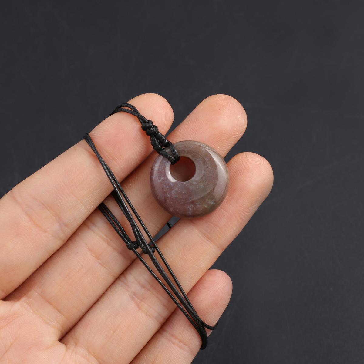 Новый стиль ожерелье натуральный камень белый нефрит/агат/лабрадорит ожерелье круглый кулон для женщин подарок на день рождения 18mm
Новый стиль ожерелье натуральный камень белый нефрит/агат/лабрадорит ожерелье круглый кулон для женщин подарок на день рождения 18mm