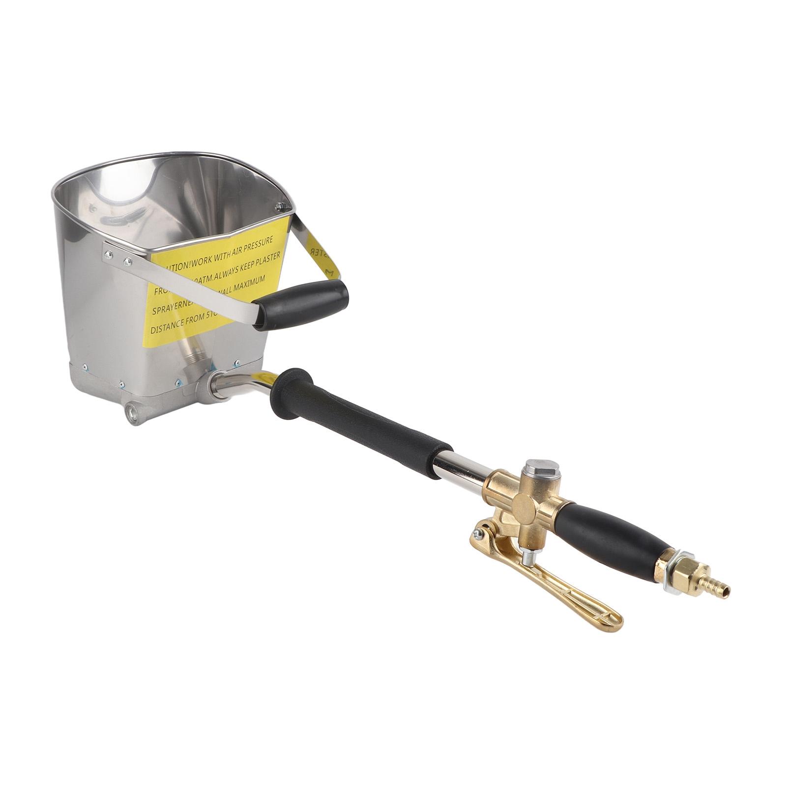 Многофункциональный пневматический пистолет-распылитель для опрыскивания цементным раствором внутренних и наружных стен
Многофункциональный пневматический пистолет-распылитель для опрыскивания цементным раствором внутренних и наружных стен