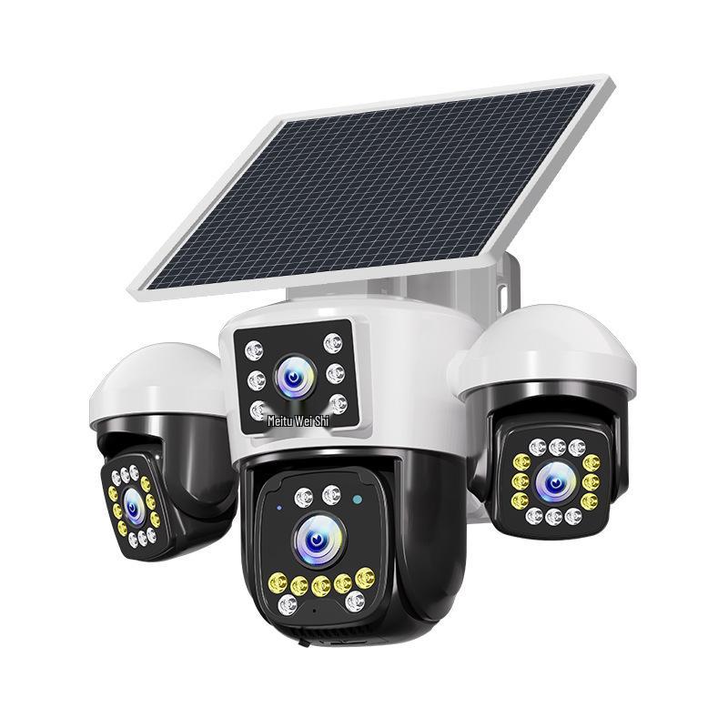 AOV 360° Solar Surveillance Camera, Plug-Free, Outdoor with HD Night Vision, No Blind Spots or Network Needed
AOV 360° Solar Surveillance Camera, Plug-Free, Outdoor with HD Night Vision, No Blind Spots or Network Needed