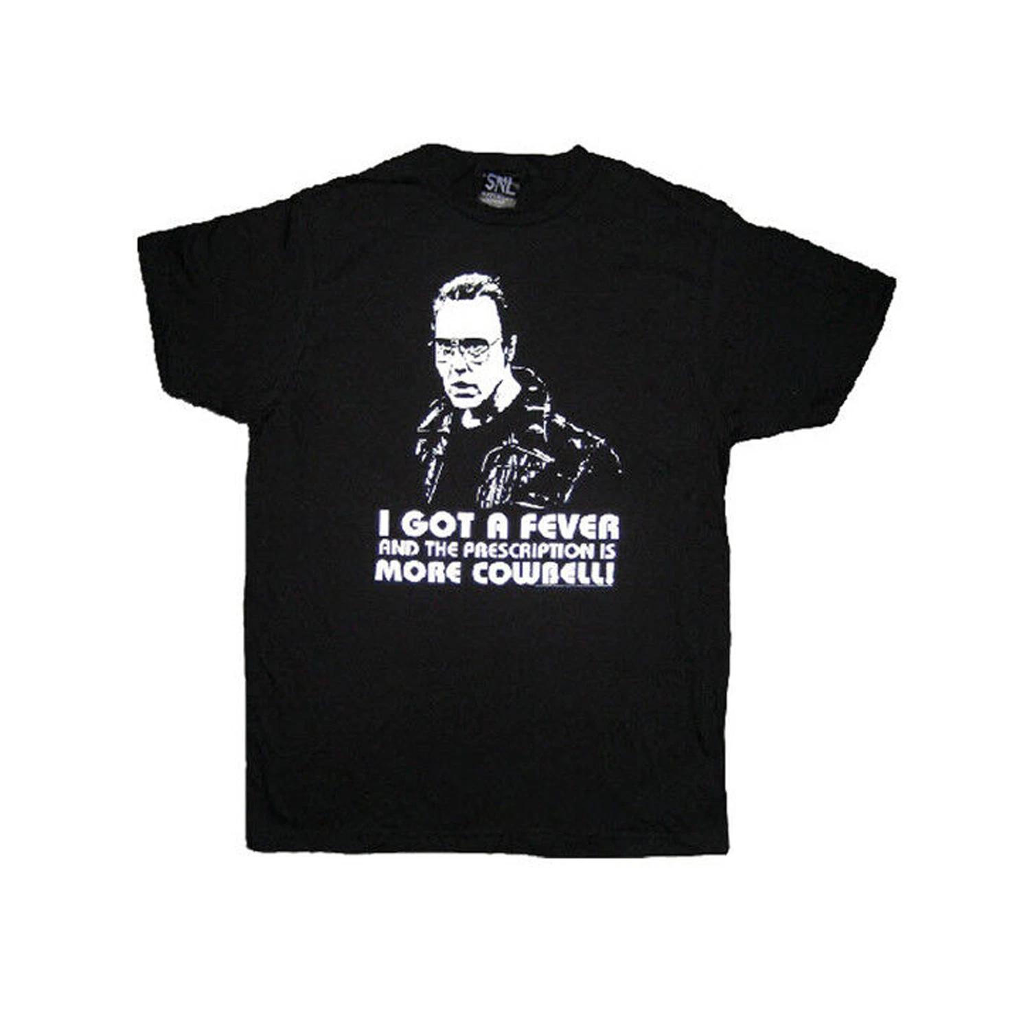 SNL TV Show T-shirt Saturday Night More Cowbell Black Fever Music Graphic Tees 4XL
SNL TV Show T-shirt Saturday Night More Cowbell Black Fever Music Graphic Tees 4XL