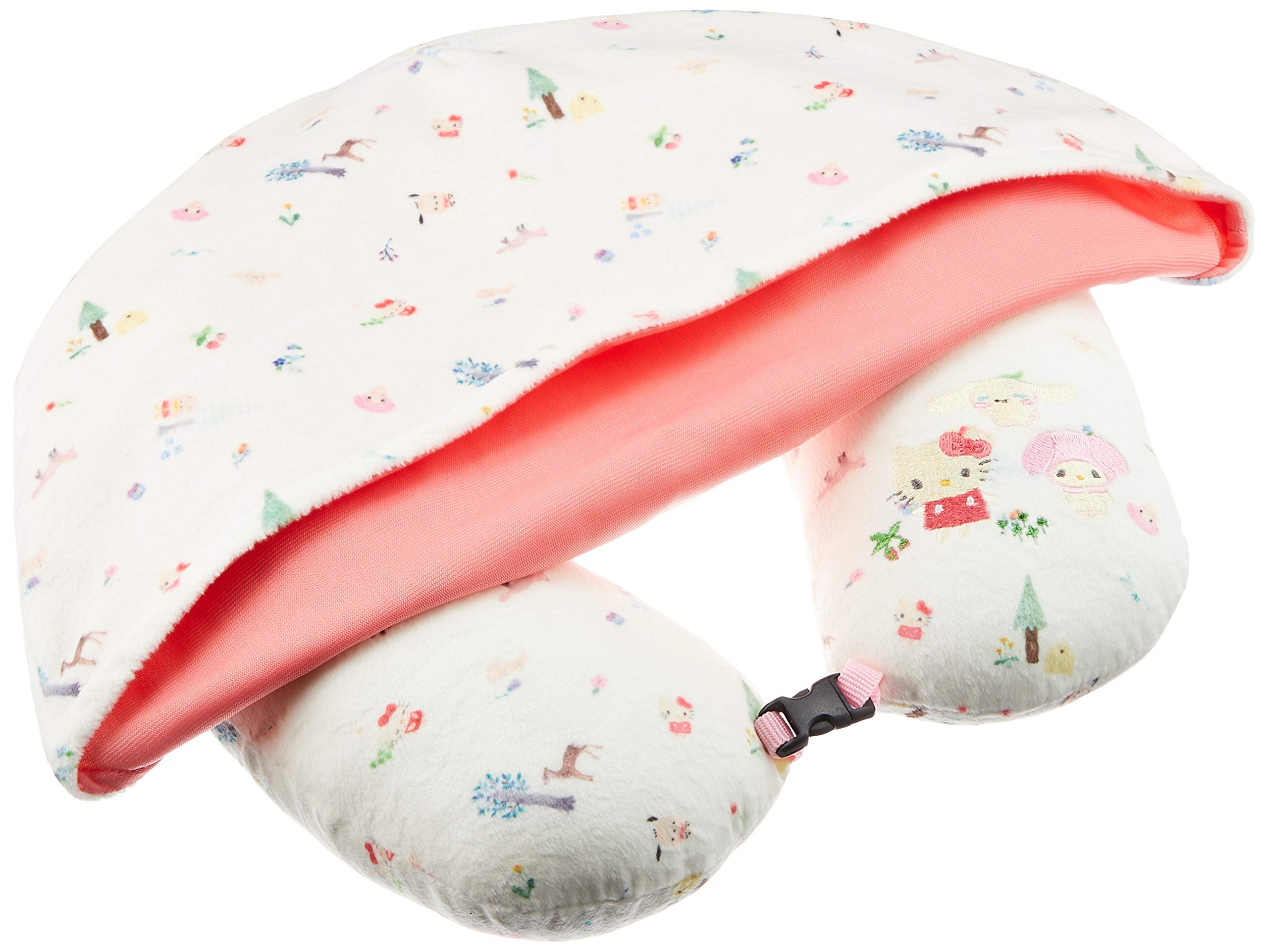 Nakajimacorp Natural Forest Lunchtime Neck Pillow, White, H28 x W34 x D10 cm, SANRIO 134417-19
Nakajimacorp Natural Forest Lunchtime Neck Pillow, White, H28 x W34 x D10 cm, SANRIO 134417-19
