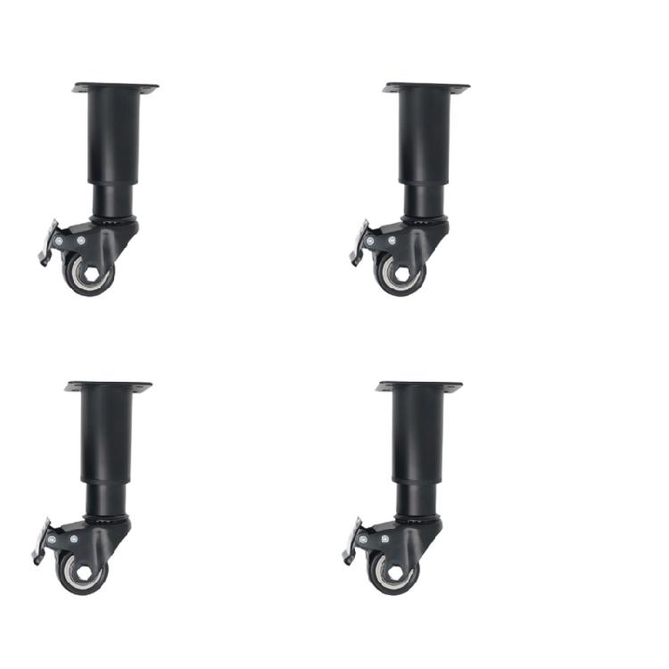 4Pcs Cabinet Table Support Leg Replacement Adjustable Metal Furniture Legs with Braked Swivels Casters Enduring
4Pcs Cabinet Table Support Leg Replacement Adjustable Metal Furniture Legs with Braked Swivels Casters Enduring