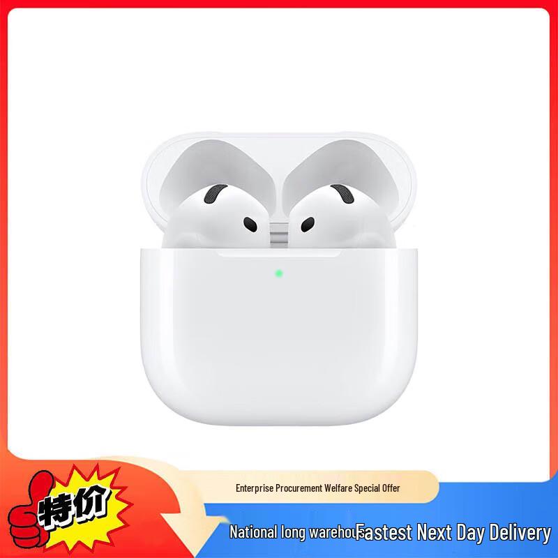 Apple AirPods 4 with USB-C Charging Case
Apple AirPods 4 with USB-C Charging Case