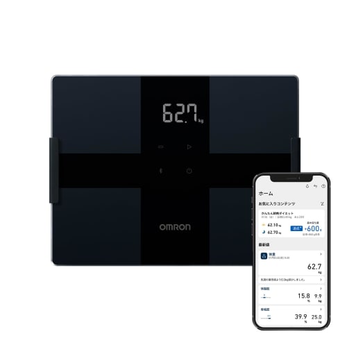 OMRON Weight Body Composition Meter Body Scan Black KRD-503T-BK Smartphone Linked Automatic Data Transfer Automatic Recognition Measurement starts jus
OMRON Weight Body Composition Meter Body Scan Black KRD-503T-BK Smartphone Linked Automatic Data Transfer Automatic Recognition Measurement starts jus