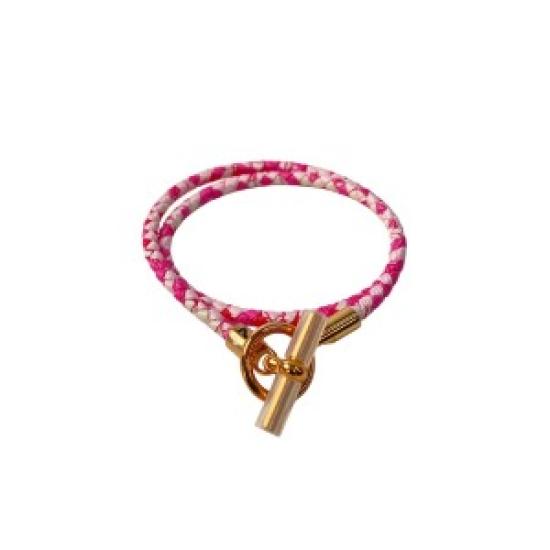Open Box HERMES Women s Glenan Double Tour T2 Bracelet with Pink Gold Hardware рожевий
Open Box HERMES Women s Glenan Double Tour T2 Bracelet with Pink Gold Hardware рожевий