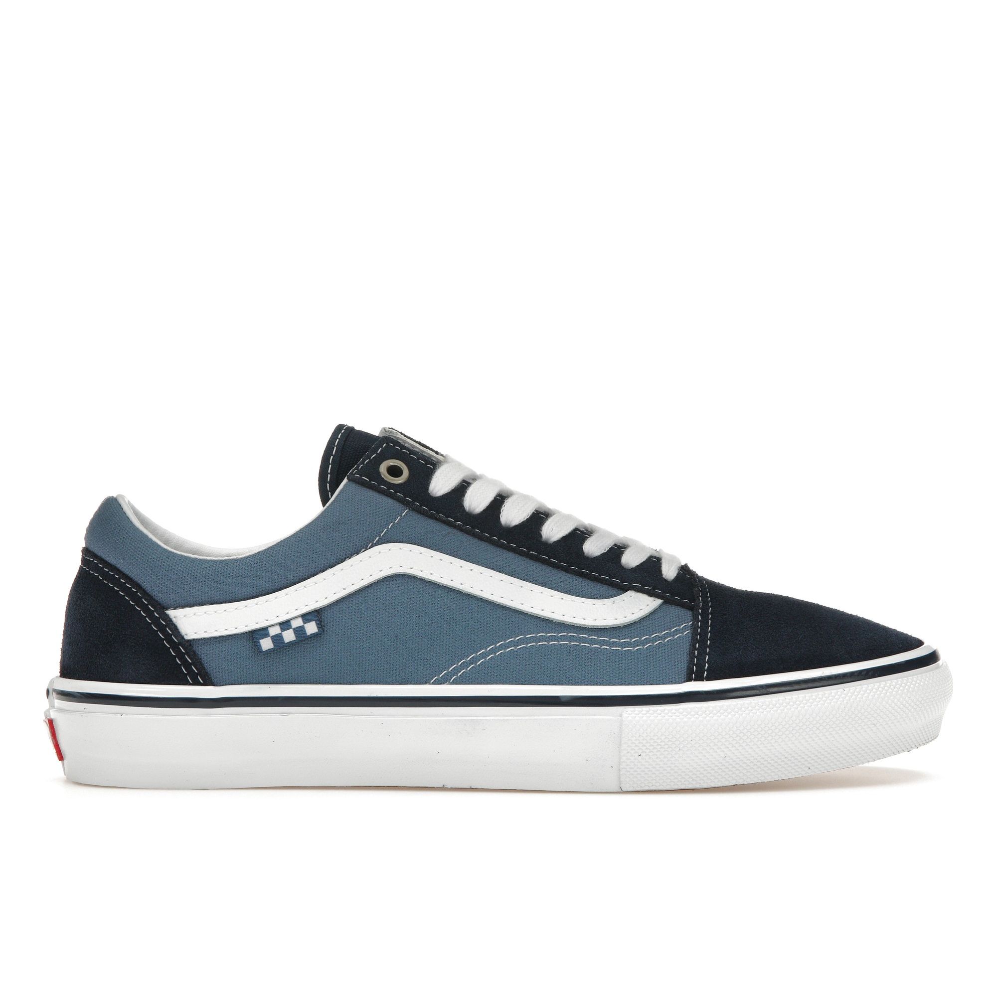 Темно-синие кроссовки унисекс в шахматную клетку Vans Skate Old Skool Сине-белые VN0A5FCBNAV 44
Темно-синие кроссовки унисекс в шахматную клетку Vans Skate Old Skool Сине-белые VN0A5FCBNAV 44