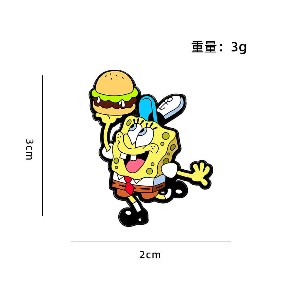Cute Cartoon Anime SpongeBob SquarePants Series Badge Crab Boss Octopus Brother - Patrick Star Anime Character Brooch
Cute Cartoon Anime SpongeBob SquarePants Series Badge Crab Boss Octopus Brother - Patrick Star Anime Character Brooch