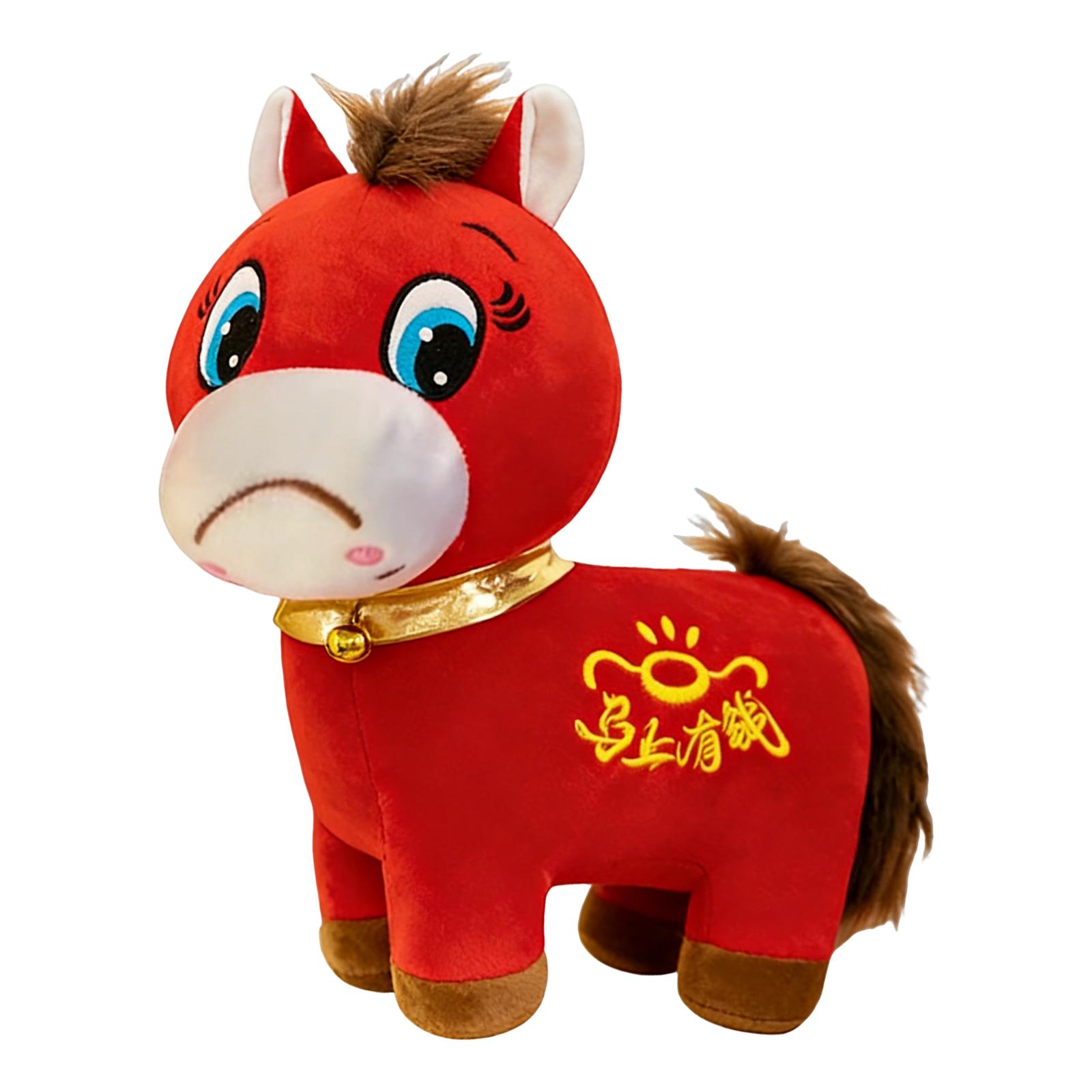 Funny Smiling Horse Doll Toys Cute Crying Horse Stuffed Animal Plush Toy Year of The Horse 2026 New Year Mascot Zodiac Ornament
Funny Smiling Horse Doll Toys Cute Crying Horse Stuffed Animal Plush Toy Year of The Horse 2026 New Year Mascot Zodiac Ornament