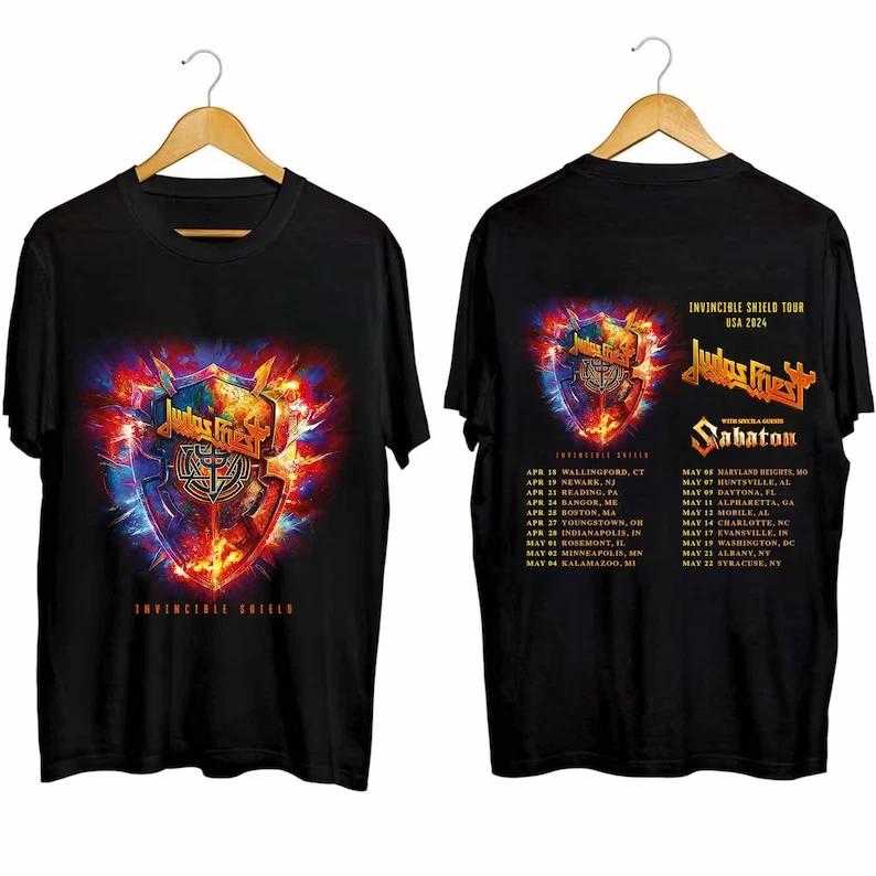 Judas Priest Invincible Shield 2024 Tour Shirt, Judas Priest Concert 2024 Shirt 3XL
Judas Priest Invincible Shield 2024 Tour Shirt, Judas Priest Concert 2024 Shirt 3XL