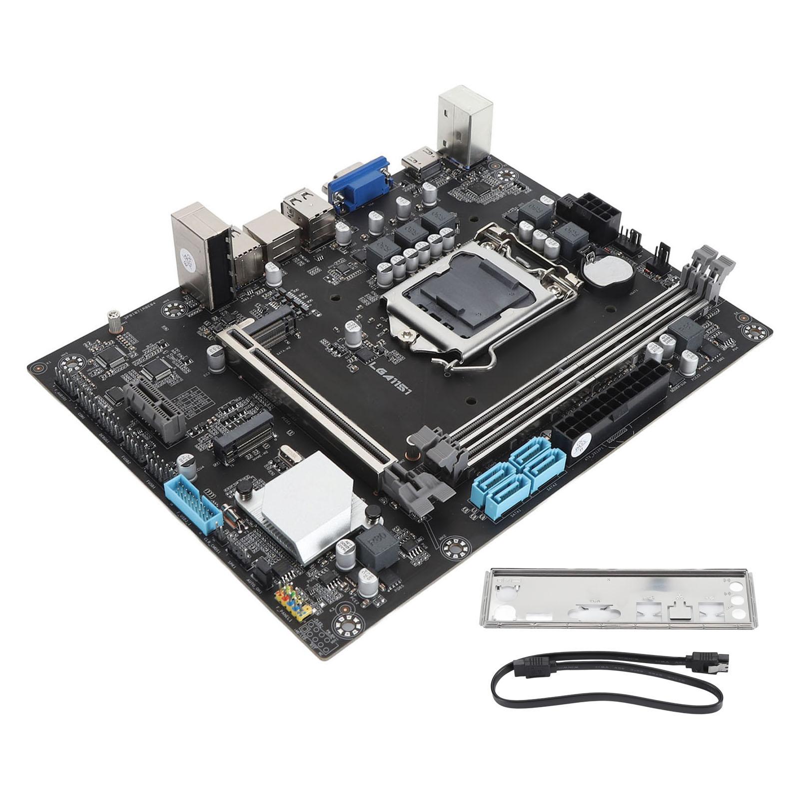 B365M K Computer Motherboard 32GB DDR4 LGA 1151 M ATX PCI Express 16X M.2 NVme NGFF 2280 Computer
B365M K Computer Motherboard 32GB DDR4 LGA 1151 M ATX PCI Express 16X M.2 NVme NGFF 2280 Computer