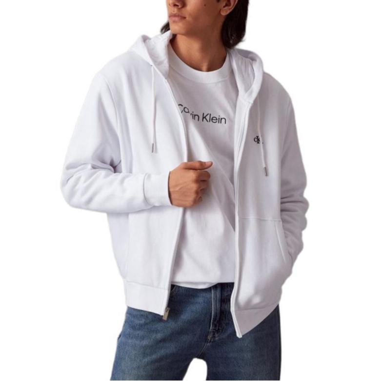 Calvin Klein Casual Embroidered Zip-Up Hoodie Long Sleeve Men hoodies White 40QM434-YAA L
Calvin Klein Casual Embroidered Zip-Up Hoodie Long Sleeve Men hoodies White 40QM434-YAA L